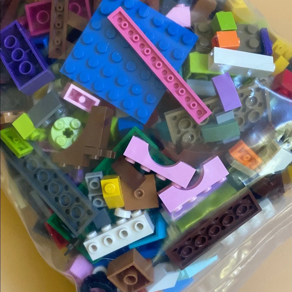 LEGOS Bulk Pieces Mixed Random Lot Over 1 lb. From Many Sets Mix Lot #5